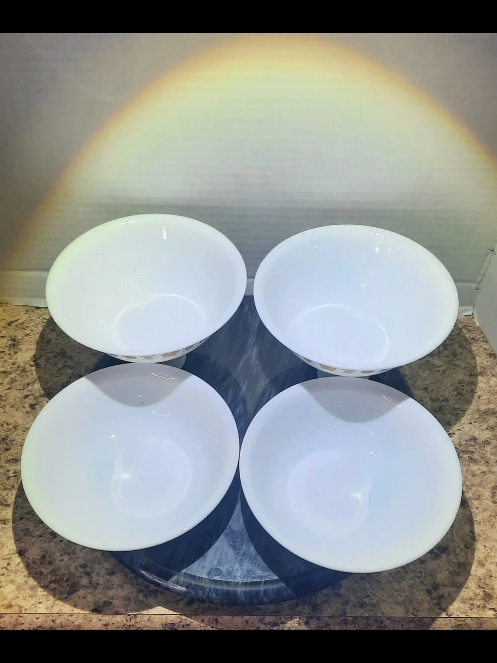 Corelle Butterfly Gold Cereal Bowls X 4